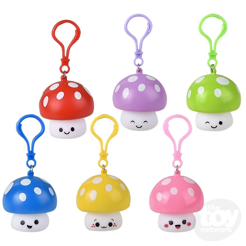 2" Light-Up Mushroom Clip Ons
