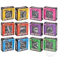 2" Metal IQ Wire Puzzles