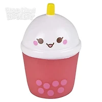 2" Rubber Bubble Tea Rubber Toy