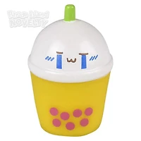 2" Rubber Bubble Tea Rubber Toy