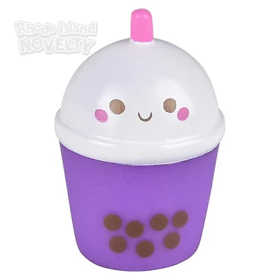 2" Rubber Bubble Tea Rubber Toy
