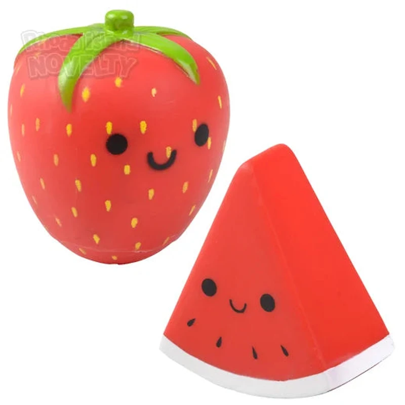 2" Rubber Fruit Collectible