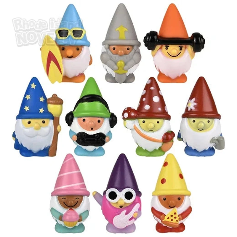 2" Rubber Gnome