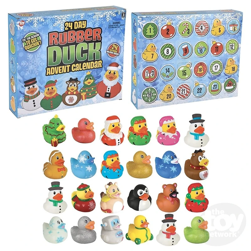24 Day Rubber Ducky Christmas Advent Calendar