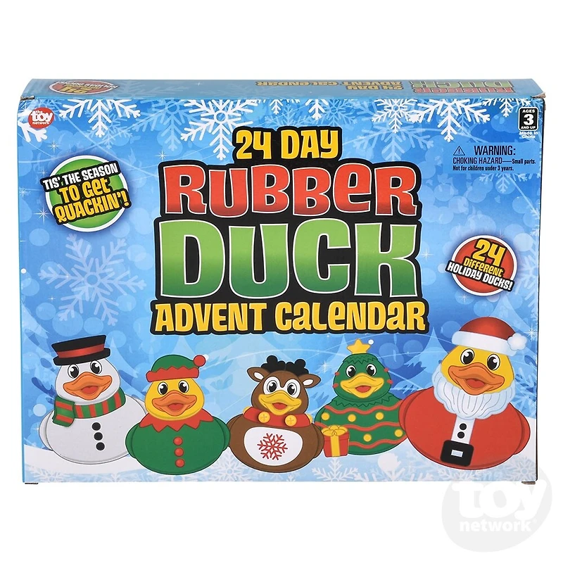 24 Day Rubber Ducky Christmas Advent Calendar