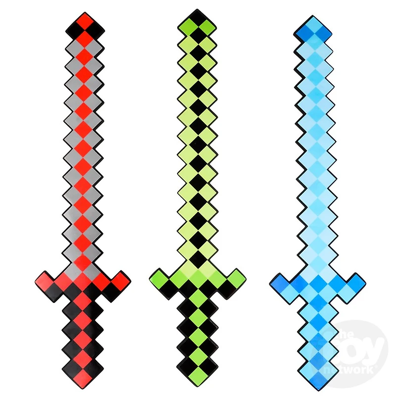 24" Pixel Foam Sword