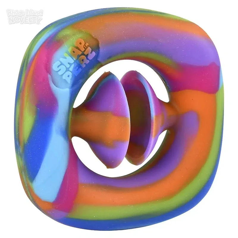 2.25" Rainbow Snapperz Fidget Toy