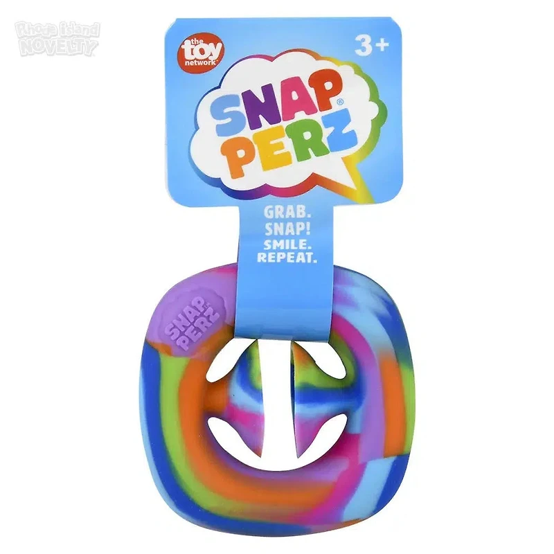 2.25" Rainbow Snapperz Fidget Toy
