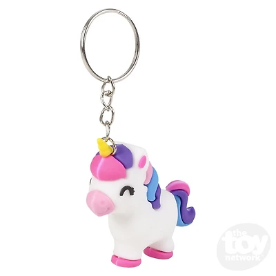 2.25" Unicorn Keychains