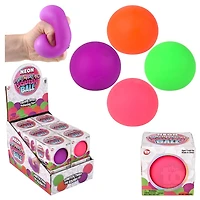 2.5" Marshmallow Neon Squishy Ball