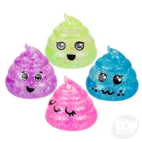 2.5" Squeezy Sparkle Sugar Poop