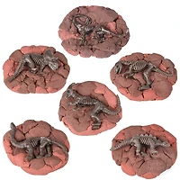 2.7" Dinosaur Fossil Play Clay Slime