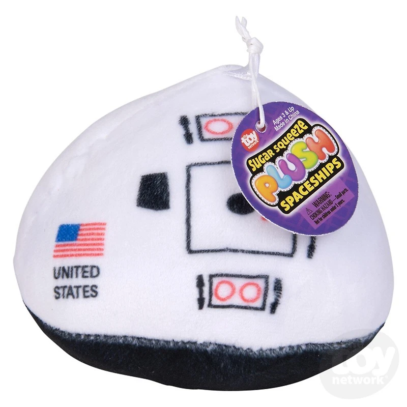 2.75" Sugar Squeeze Plush Spaceships