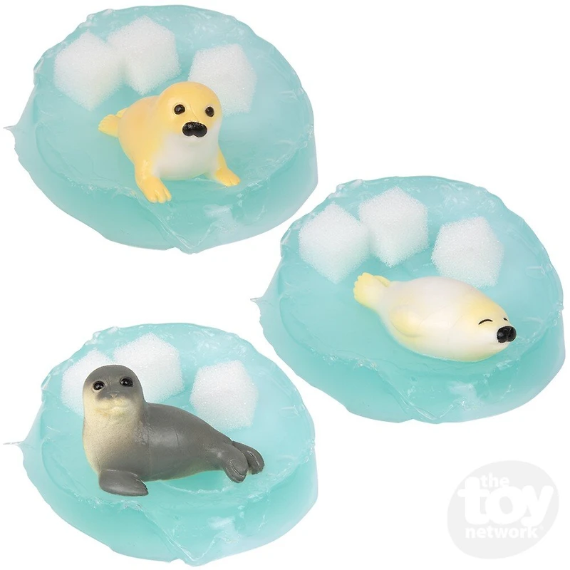 3" Arctic Iceberg Harp Seal Slime