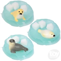 3" Arctic Iceberg Harp Seal Slime