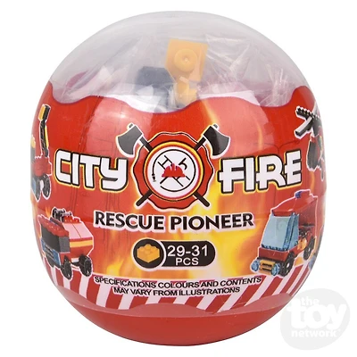 3" Building Block Fire Rescue
