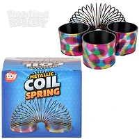 3" Metallic Rainbow Coil Spring
