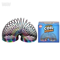 3" Metallic Rainbow Coil Spring