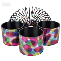 3" Metallic Rainbow Coil Spring