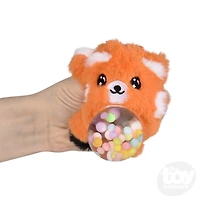 3" Red Panda Squeezy Bead Plush