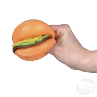 3" Squish And Stretch Hamburger