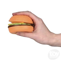 3" Squish And Stretch Hamburger