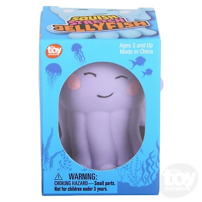 3" Squish And Stretch Jellyfish