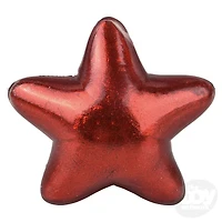 3" Squish Sticky Glitter Star