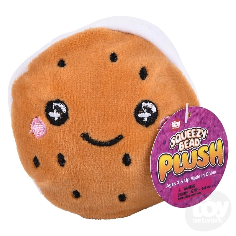 3" Sweet Treat Squeezy Bead Plush