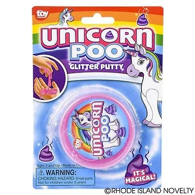 3" Unicorn Poo Putty