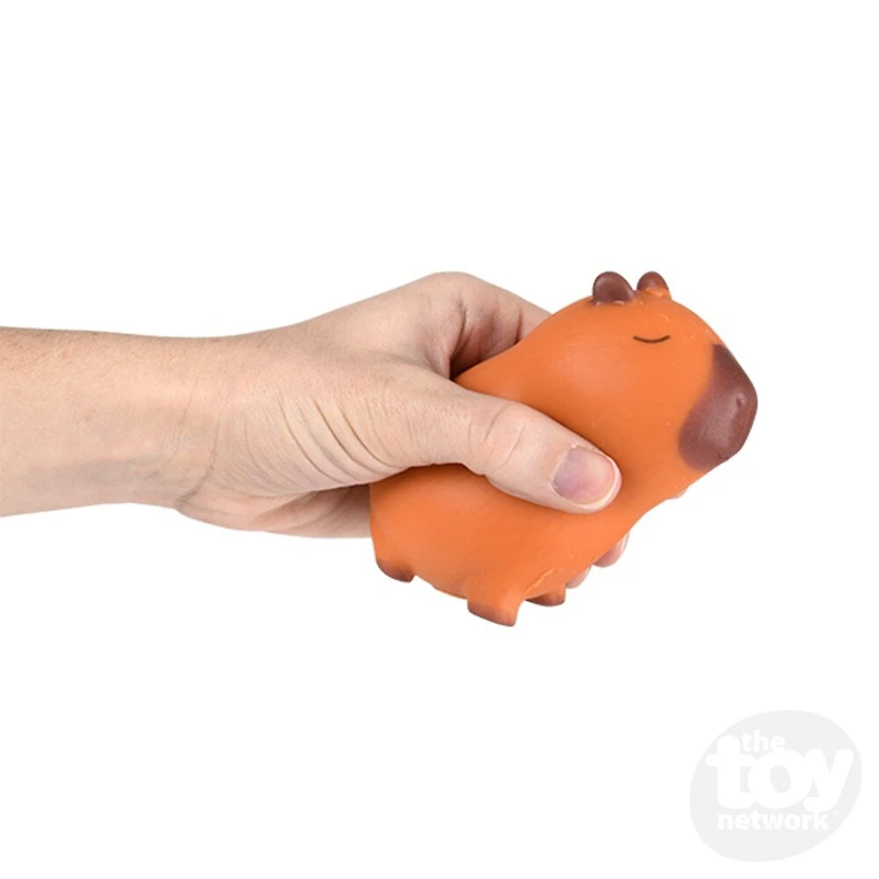 3.5" Squish And Stretch Capybara