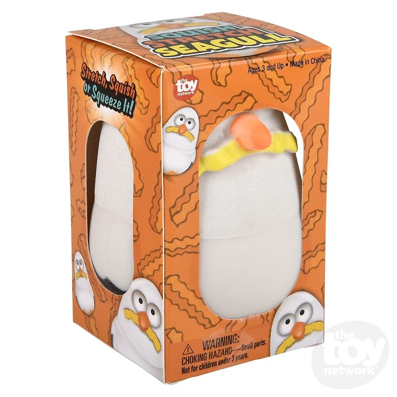 3.5" Squish And Stretch Seagull