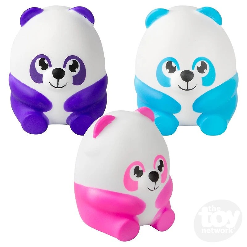 3.75" Squish And Stretch Panda