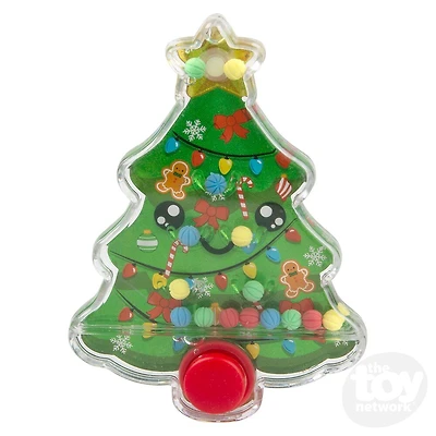 4" Christmas Tree Water Game