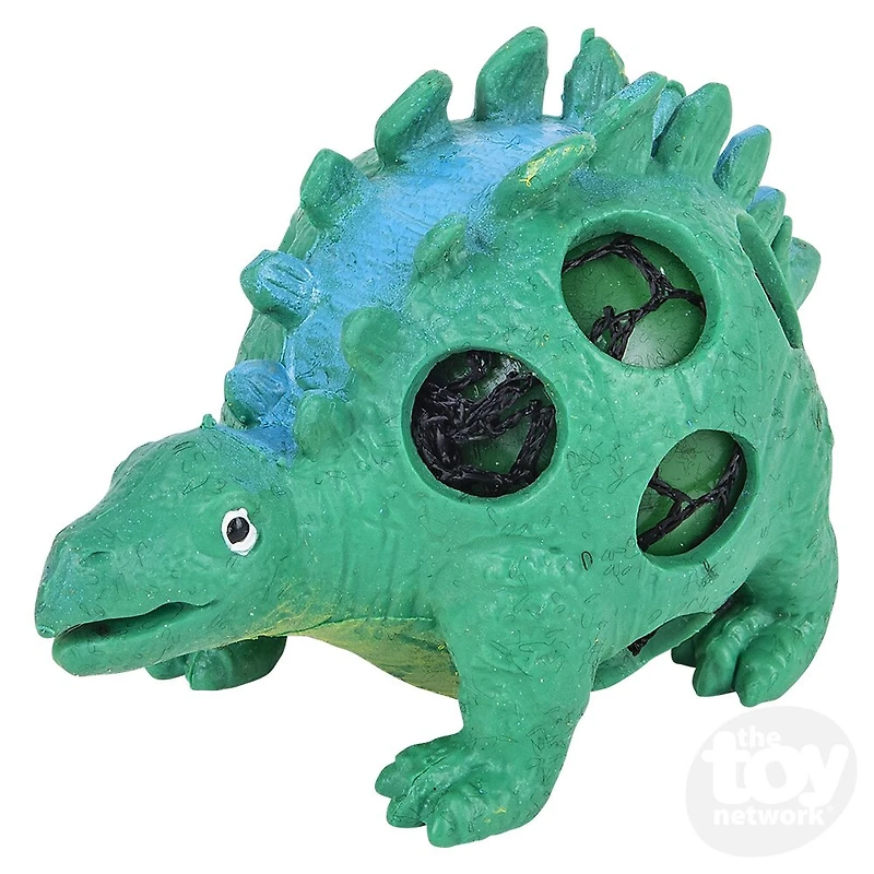 4" Mesh Squeeze Dinosaur