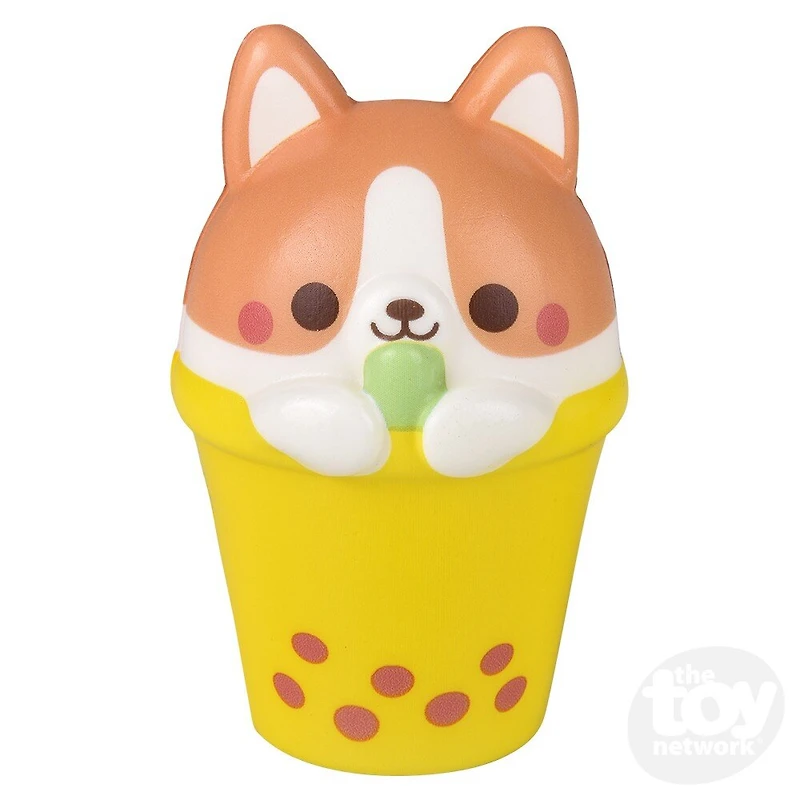 4" Squish Bubble Tea Animal