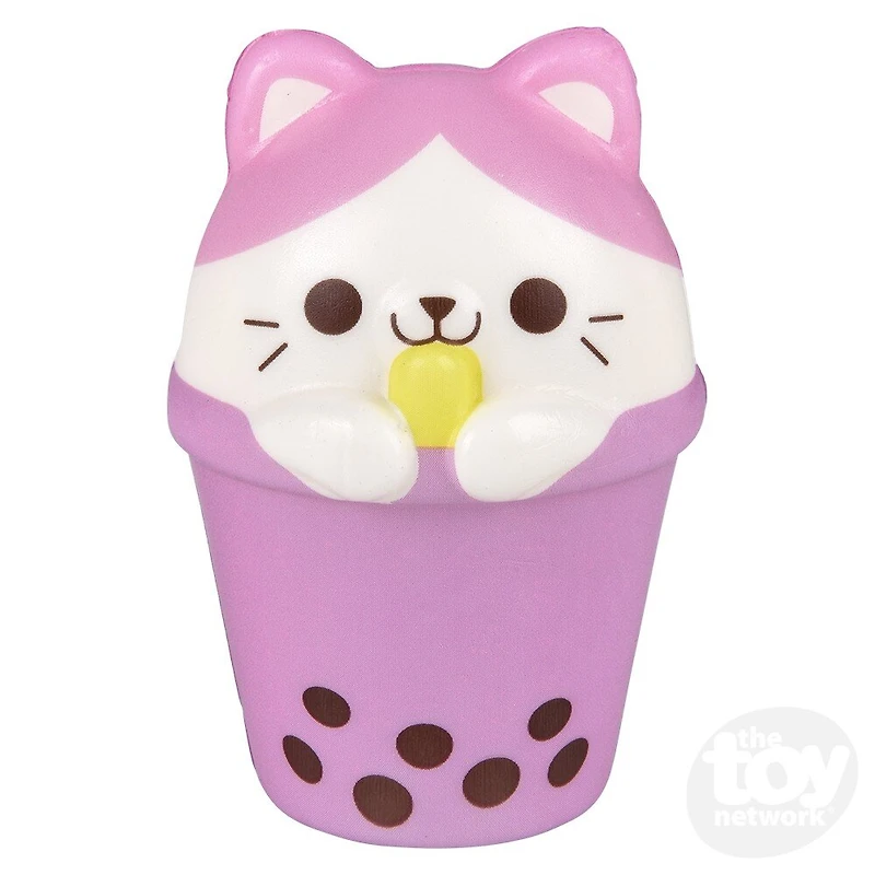 4" Squish Bubble Tea Animal