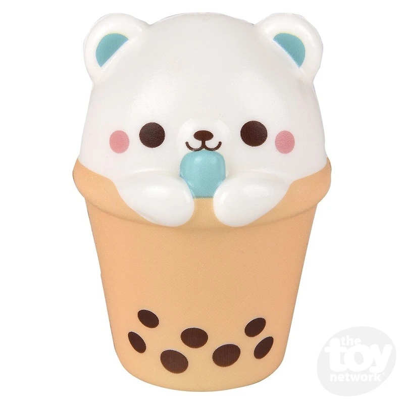 4" Squish Bubble Tea Animal