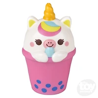 4" Squish Bubble Tea Animal