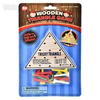 4.5" Wooden Triangle Game