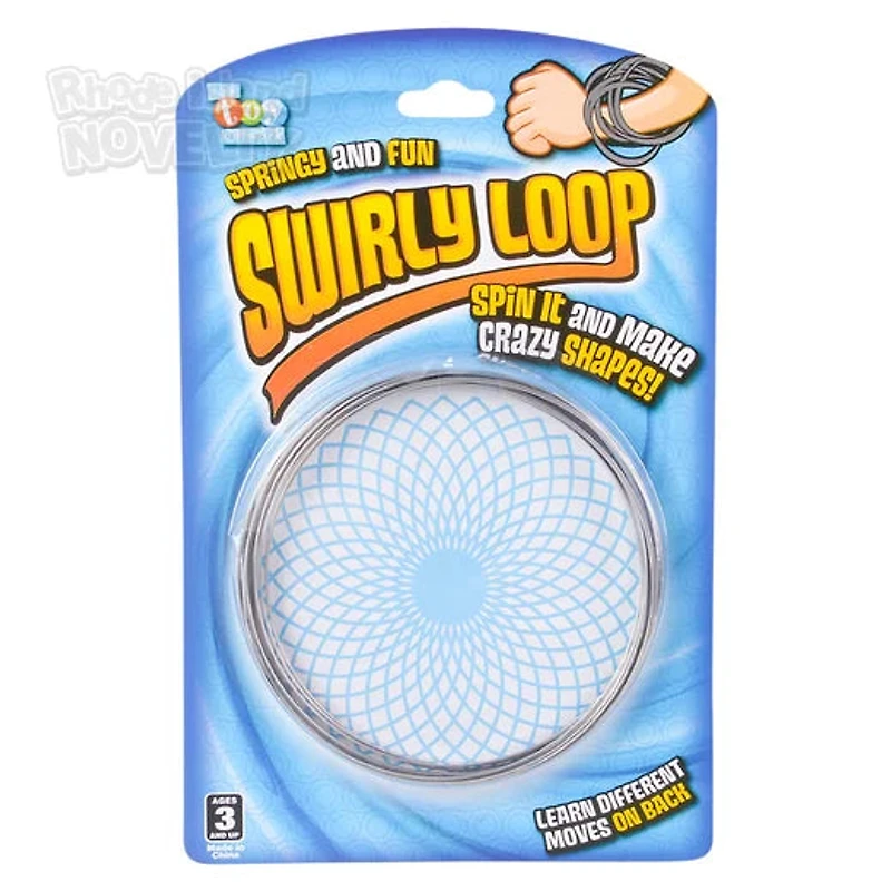 4.75" Swirly Loop