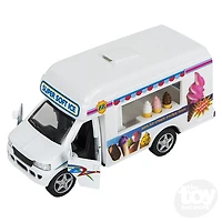 5" Die-Cast Pull Back Ice Cream Truck