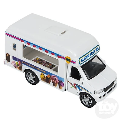 5" Die-Cast Pull Back Ice Cream Truck