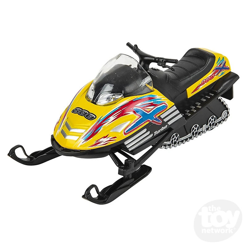 5" Die-Cast Pull Back Snow Turbo