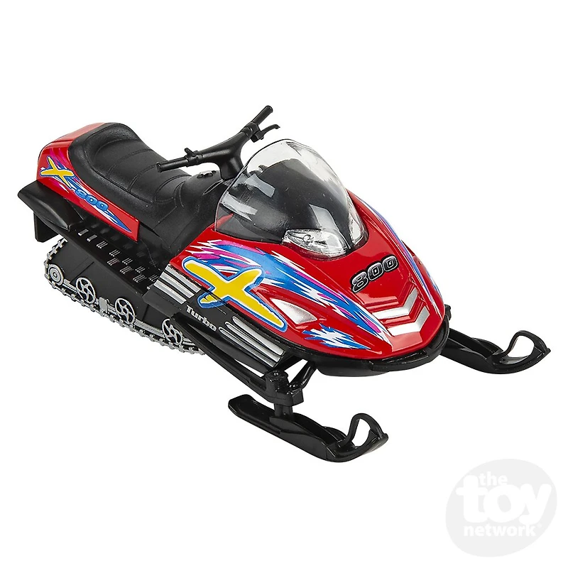 5" Die-Cast Pull Back Snow Turbo