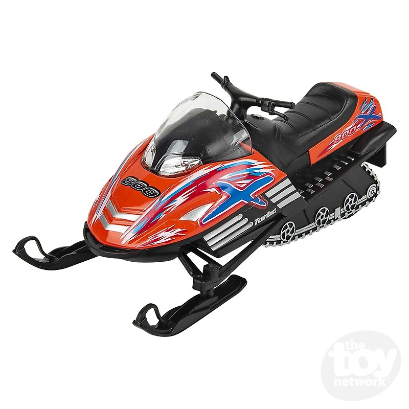 5" Die-Cast Pull Back Snow Turbo