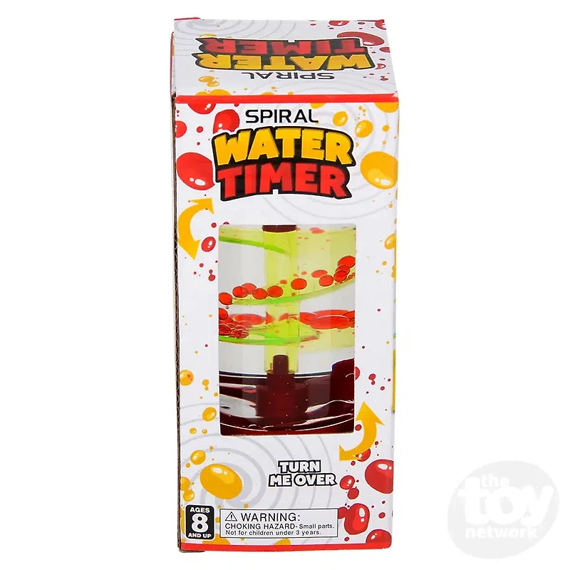 5" Water Spiral Timer Assorted Colors