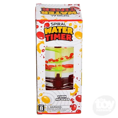 5" Water Spiral Timer Assorted Colors