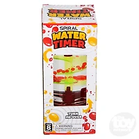 5" Water Spiral Timer Assorted Colors