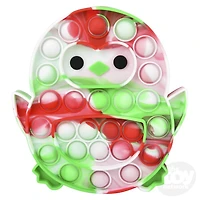 6" Holiday Penguin Bubble Poppers